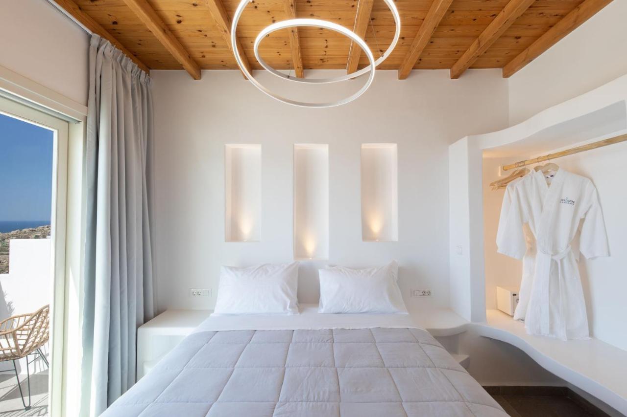 بلاتيس يالوس Sea & Stone Residence Mykonos المظهر الخارجي الصورة