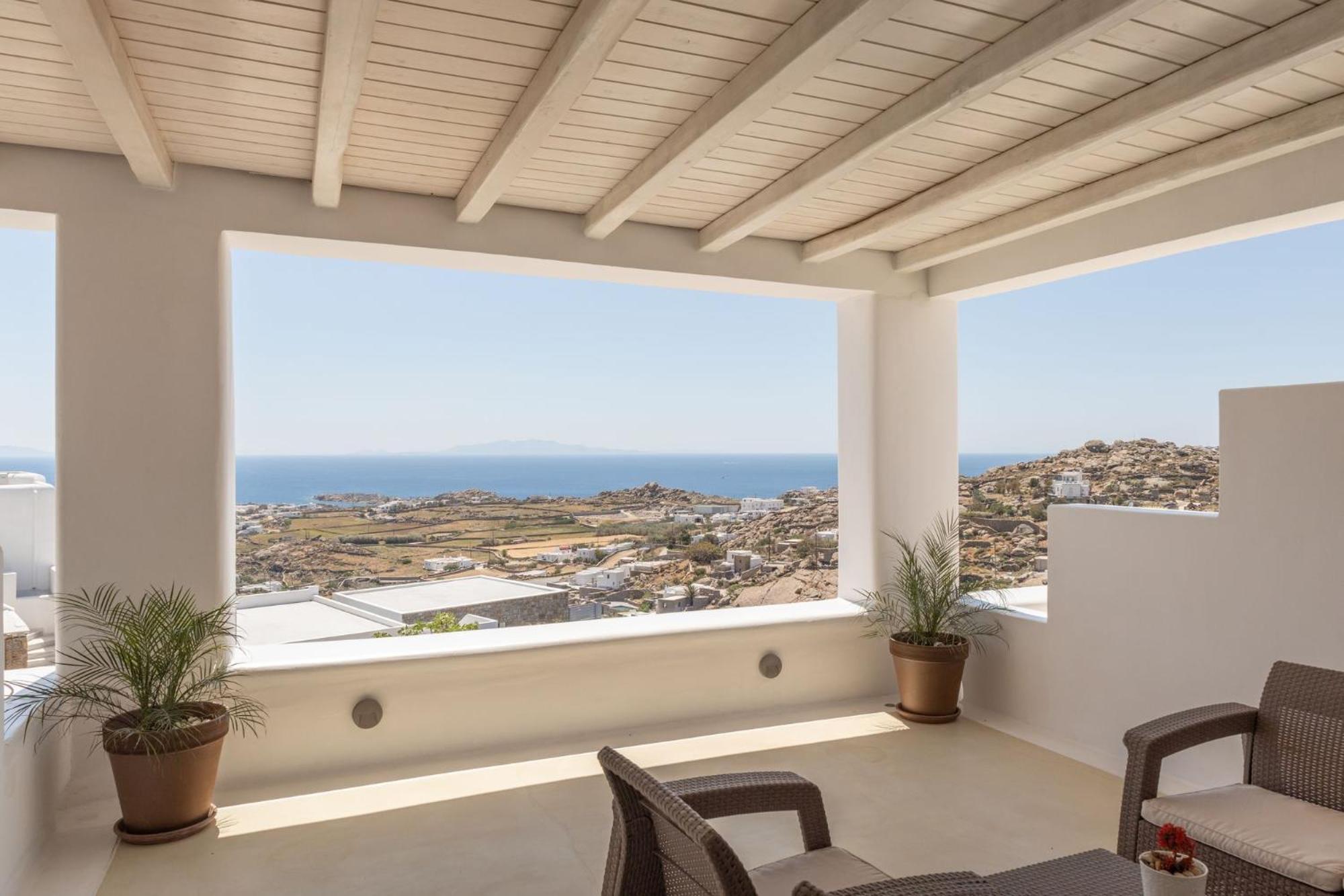 بلاتيس يالوس Sea & Stone Residence Mykonos الغرفة الصورة