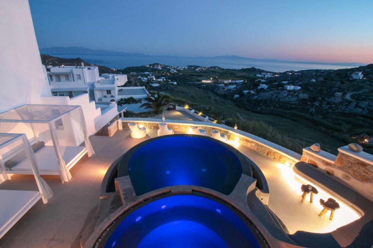 بلاتيس يالوس Sea & Stone Residence Mykonos المظهر الخارجي الصورة