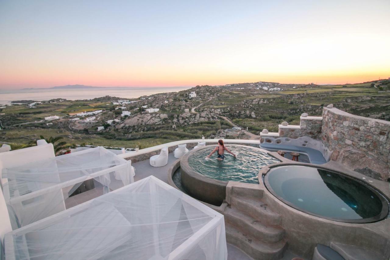 بلاتيس يالوس Sea & Stone Residence Mykonos المظهر الخارجي الصورة